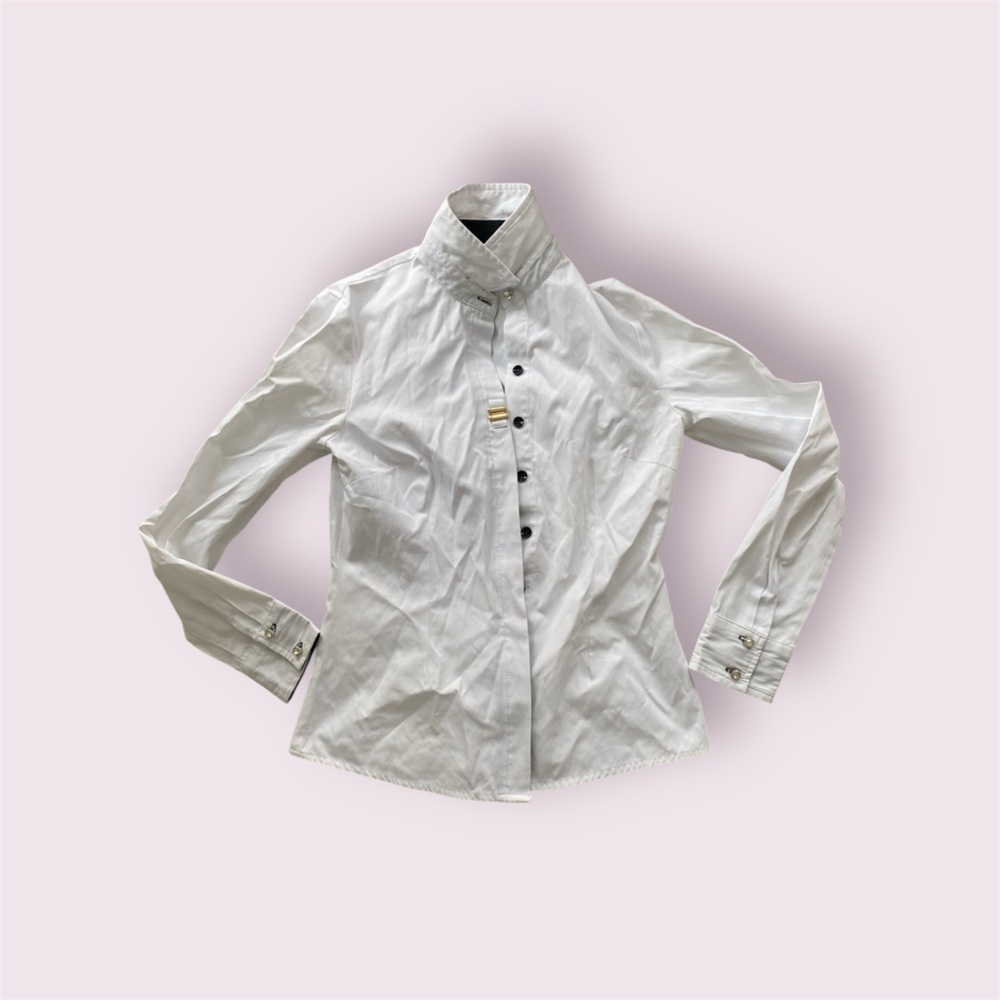 White Button Up Dress Shirt